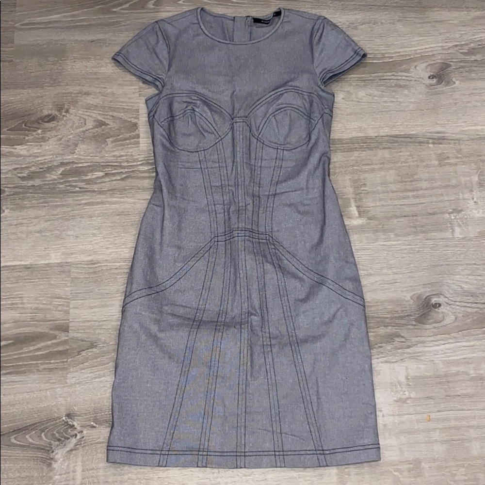 Andrew Marc gray dress